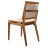 Cadeira De Jantar Isis Sem Braços Madeira Lyptus - 2