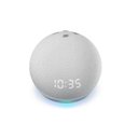 Ver imagem 1 de Amazon Echo Dot Echo Dot 4th Gen with clock com assistente virtual Alexa, display integrado glacier 