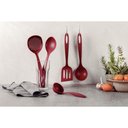 Ver imagem 3 de Jogo de Utensílios Tramontina Ability em Nylon Vermelho 05 Peças