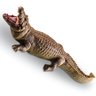 2 Animais de Brinquedo em Vinil Realista Tubarão Crocodilo - 6