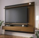 Ver imagem 1 de Painel para TV até 70 Polegadas 180CMX162CM 2 Portas Basculantes 2 Prateleiras Juriti Colibri Marrom