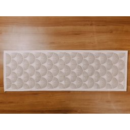 Kit Tapete e Passadeira Cozinha 3 Peças Concha Búzios:bege - 5