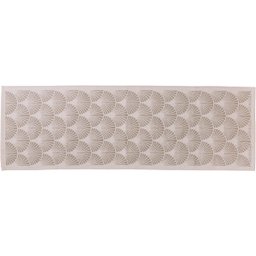 Kit Tapete e Passadeira Cozinha 3 Peças Concha Búzios:bege - 9