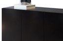 Ver imagem 4 de Buffet Aparador Ares 4 Portas Preto