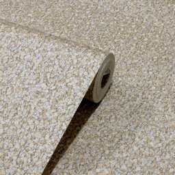 Papel de Parede Efeito Mica Bege Claro Vinilico Lavável+cola para Aplicação - 2