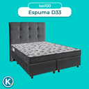 Ver imagem 4 de Cama + Box Blindado e Colchão Ortobom D33 Casal - Iso100 + Cabeceira