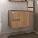 Ver imagem 1 de Gabinete para Banheiro Nicole 60cm sem Bancada - Fabribam Gabinetes