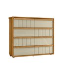 Ver imagem 3 de Cômoda para Quarto 8 Gavetas Ripado 100% MDF Tarsila