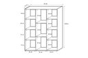 Ver imagem 2 de Estante Organizadora Lisboa 100% Mdf Woodcore Único