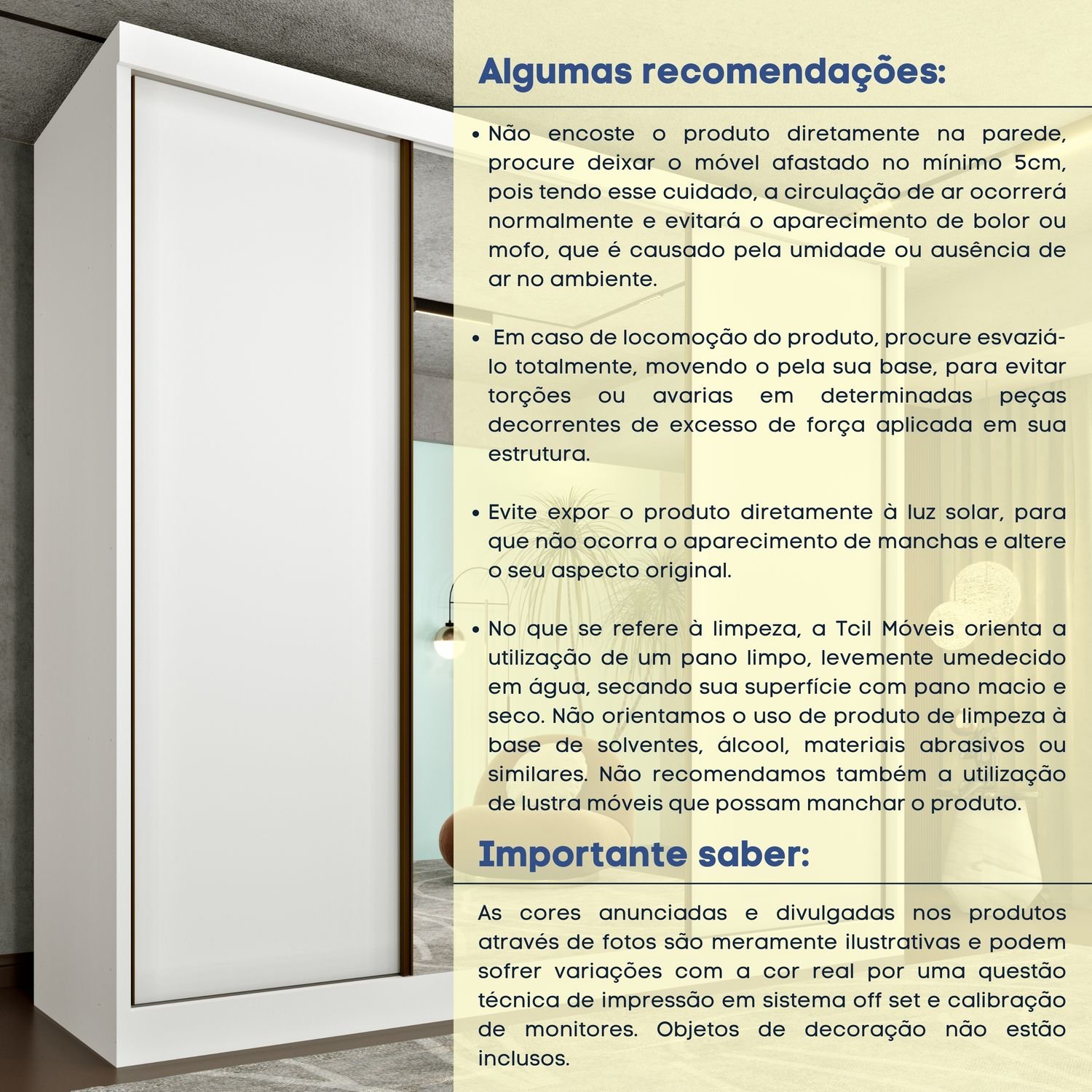 Guarda Roupa com Espelho e pés 3 Portas 240cm Somalia Espresso Móveis  - 8