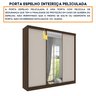 Guarda Roupa Casal 3 Portas 4 Gavetas Somalia com Porta Espelho Espresso Tcil Móveis - 18