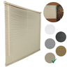 Persiana Horizontal Pvc Bege 160 (l) X 160 (a) Cortina Completa C/ Kit de Instalação 1,60 X 1,60 - 3