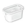 Pote Hermético Cesto Escorredor Geladeira Multiuso 630 Ml - 1