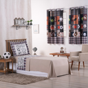 Ver imagem 2 de Jogo de Lençol Masculino 3 Peças Boy Cama Solteiro Menino 300 Fios Estampado Cáqui