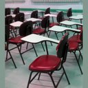 Ver mais imagens de Kit 2 Cadeiras com Porta Livros Universitária Vermelho