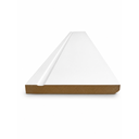 Ver imagem 4 de Rodapé de MDF 15CMX15MMX2.20MMDF Revestido Frisado Branco Casablanca