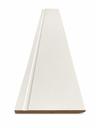 Ver imagem 2 de Rodapé de MDF 15CMX15MMX2.20MMDF Revestido Frisado Branco Casablanca