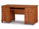 Ver imagem 2 de Escrivaninha Linz 6 Gavetas 80 X 176 X 50 Cm (a X L X P)