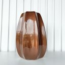 Ver imagem 3 de Vaso Centro de Mesa Cobre Moderno Trabalhado Cerâmico