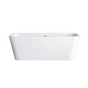 Ver imagem 4 de Banheira Luxo Freestanding Imersão Milão Branco 1,7m Pex