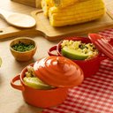 Ver imagem 3 de Kit 6 Molheiras Lyor Restaurante Bambu Verona 8x4cm Cumbuca Bowls Pequenos