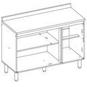 Ver imagem 2 de Balcão Kali para Cozinha 1,20x0,85x51,5 3 Gavetas sem Tampo Nicioli
