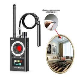 Detector Sinal Localizador Camera Escondida Rastreador Gps Escuta Infravermelho Portatil Anti Espiao - 8