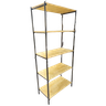 Estante Estilo Industrial 190cm para Livros Madeira e Aço - 2