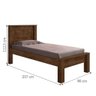 Cama Hungria Solteiro Malbec - 3