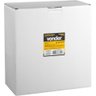 Lixeira Retangular 5 Litros Inox Branca 6356005002 Vonder - 2