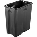 Ver imagem 4 de Lixeira Retangular 5 Litros Inox Branca 6356005002 Vonder