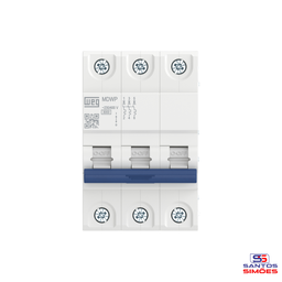 Minidisjuntor Tripolar 50a Mdwp-c50 -3 Curva C Weg - 3