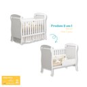 Ver imagem 4 de Berço Americano Mini Cama Danny - Reller Móveis:branco Fosco