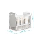 Ver imagem 5 de Berço Americano Mini Cama Danny - Reller Móveis:branco Fosco