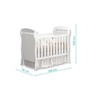 Ver imagem 5 de Berço Americano Mini Cama Danny Reller Móveis Branco Fosco