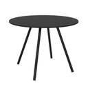 Ver imagem 1 de Mesa Redonda 90cm Pé Palito Débora Preto/Fosco