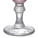Ver imagem 5 de Jogo com 6 Taças para Licor Dominic de Vidro Rosa Borda Dourada55ml