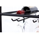 Ver imagem 5 de Carrinho Bar Bebidas Adega Dipi Decorativo Studio Metal Madeira Carrinho Dipi Preto