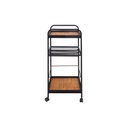 Ver imagem 6 de Carrinho Bar Bebidas Adega Dipi Decorativo Studio Metal Madeira Carrinho Dipi Preto