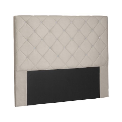 Cabeceira Tania Cama Box Casal 140cm Suede - SSX Multicoisas - Bege