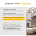 Ver imagem 5 de Espelho Vitral Decorativo Moderno Comprido 150x50 Caramelo
