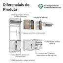 Ver imagem 4 de Armário de Cozinha Completa 270 cm Branco Glamy Madesa 17