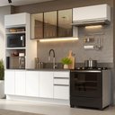 Ver imagem 1 de Armário de Cozinha Completa 270 cm Branco Glamy Madesa 17