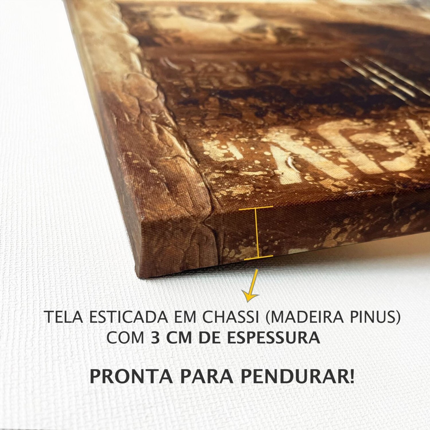 Quadro Decorativo em Tela de Tecido Big Bem Red Bus Londres Decore Pronto - 4
