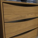 Ver imagem 6 de Guarda Roupa Casal 2 Portas de Correr 6 Gavetas Vicenza