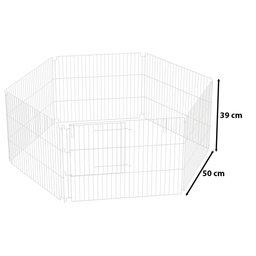 Cercado Pop para Porquinho da Índia Dobrável Leve com Porta - 3