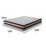 Colchão Super King Molas Ensacadas Love Story HF  30x203x193cm - 2