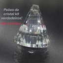 Ver imagem 2 de Lustre de Cristal Legítimo Retangular 30 X 15 X 20 Cm