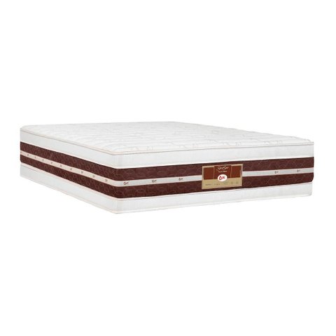 Colchão Castor Casal Silver Star Air Double Face Híbrido 138x188x34cm