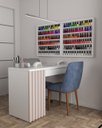 Ver imagem 2 de Mesa Nails Rubi Ripado 117x50 Cm com Aspirador